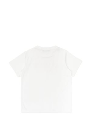 white cotton t-shirt BALMAIN PARIS KIDS | BY8C71Z3672100RS